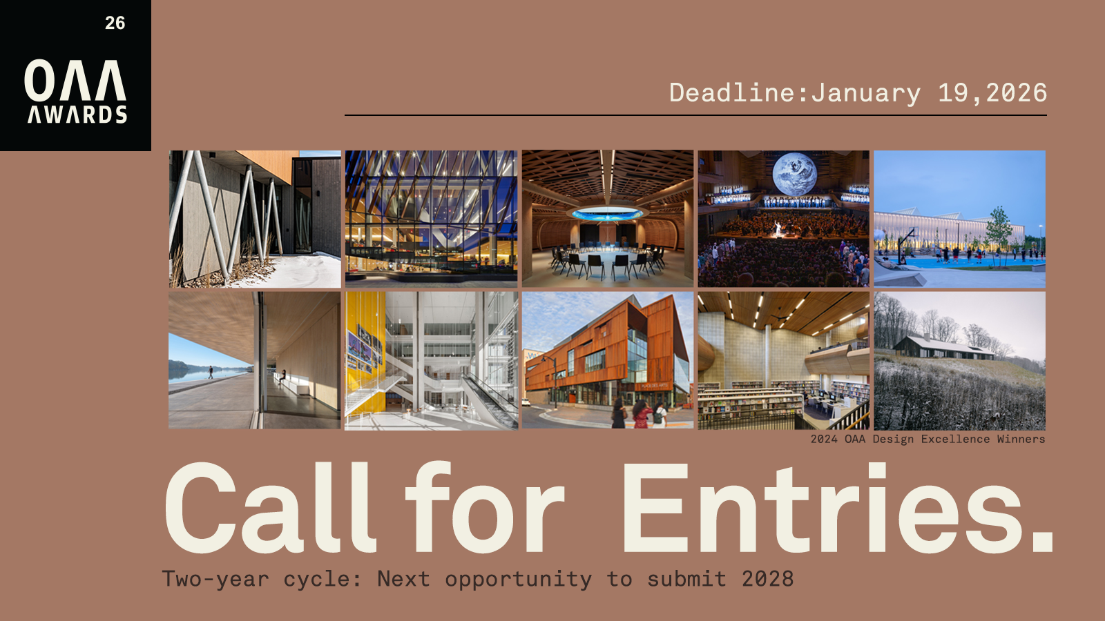 2026 OAA Awards banner