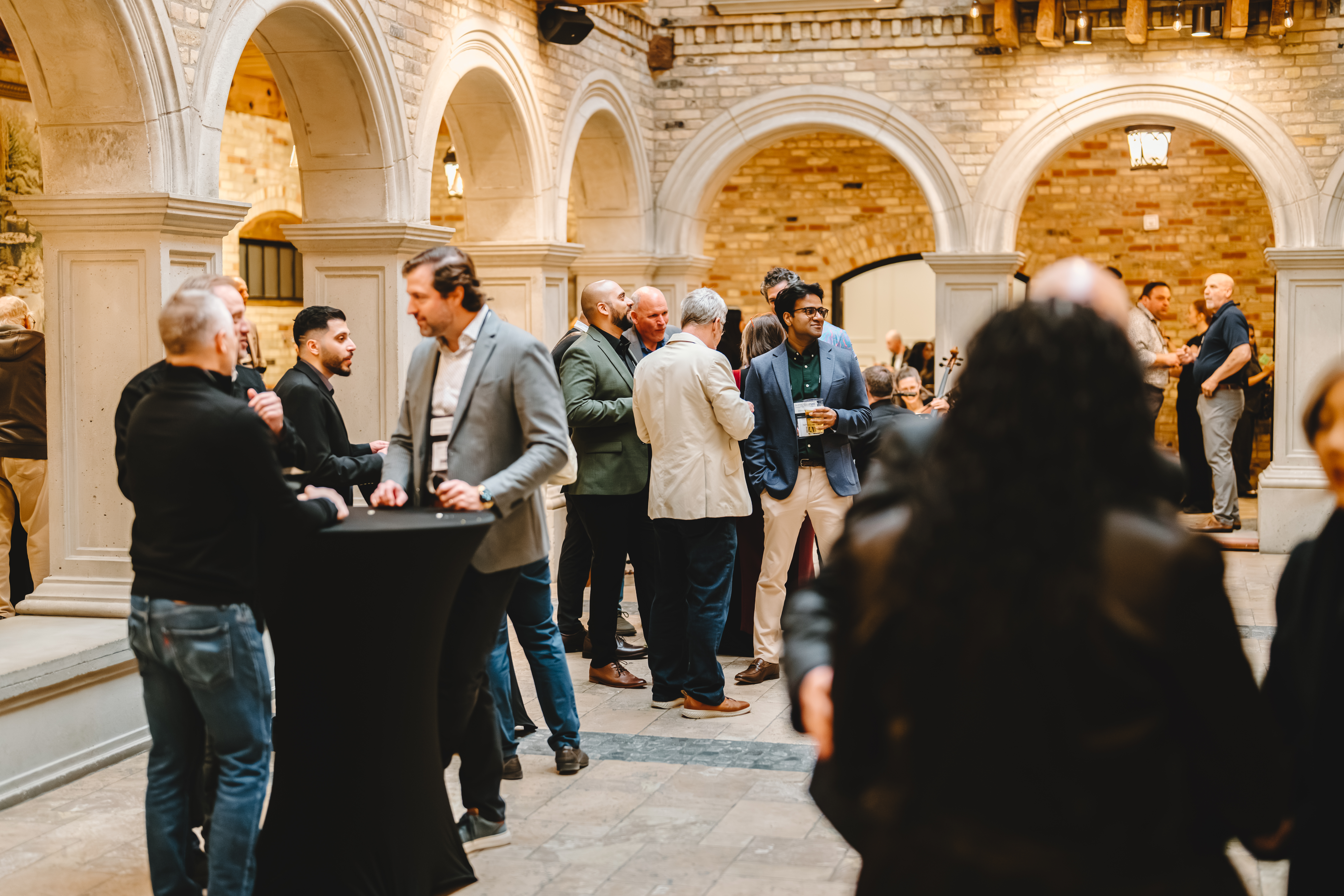 Crowd image of GVSA opening party at the Hacienda Serada