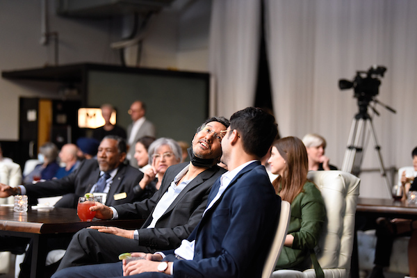 image of guests sitting and talking