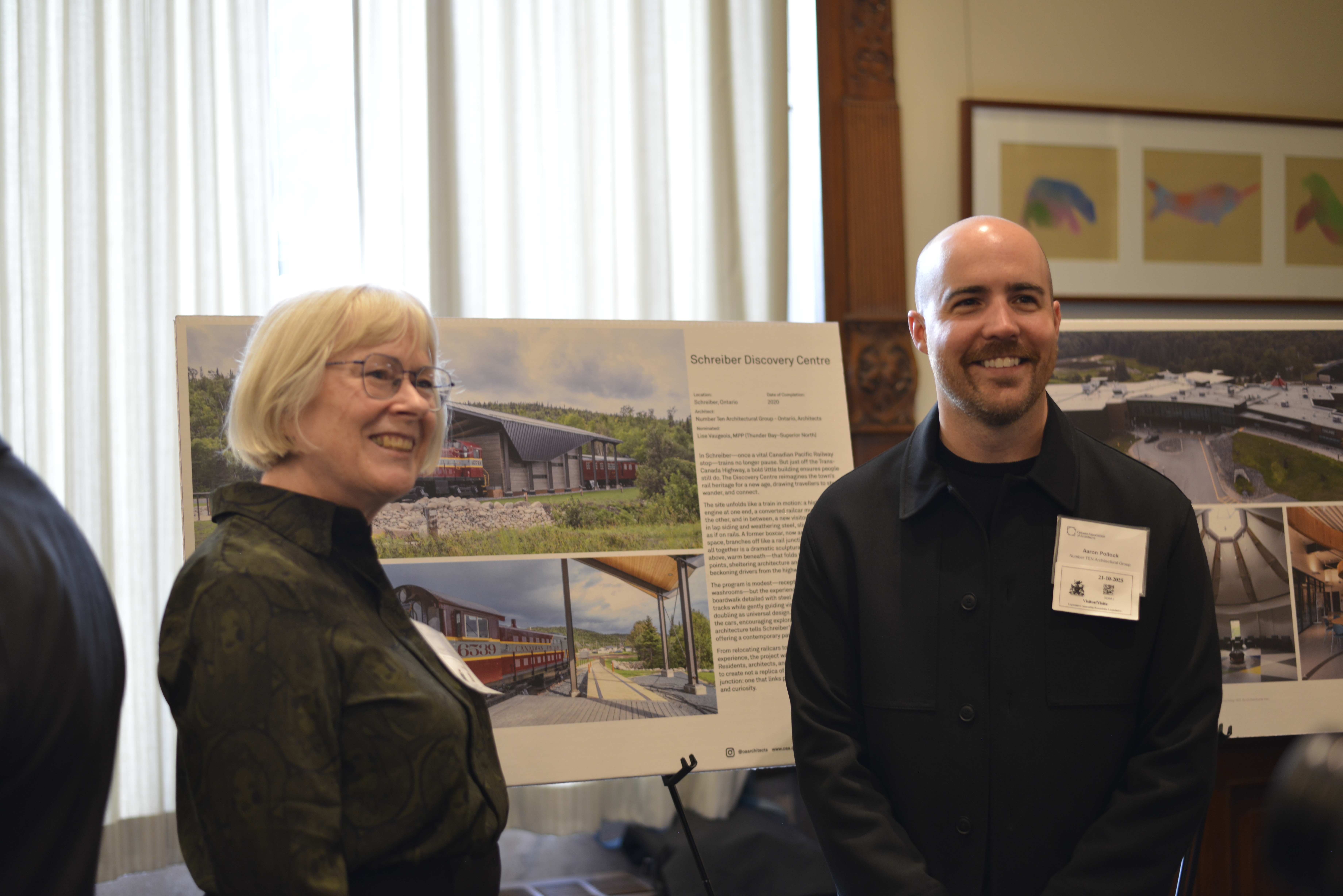 Aaron Pollock and Margot Colquhoun of Number TEN Architectural Group 