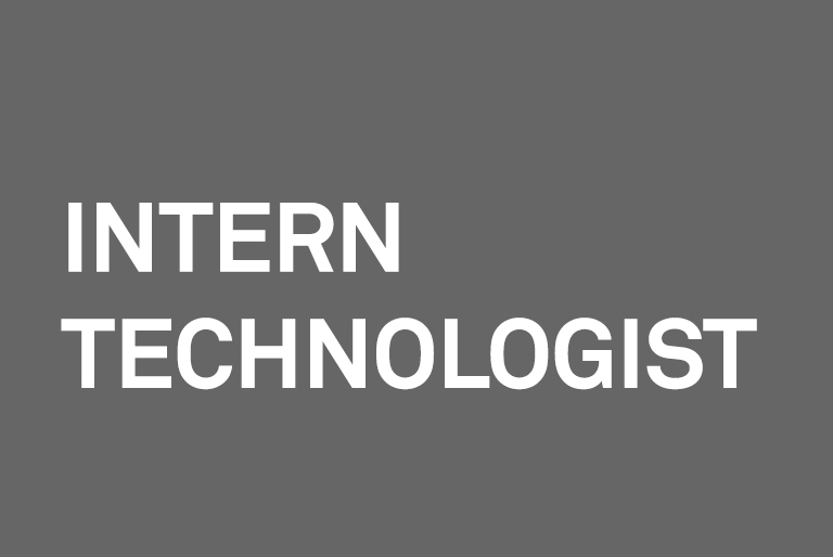 Intern Technologist banner