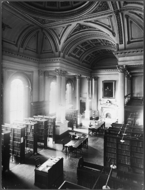 blOAAG The Great Library of Osgoode Hall (1860)