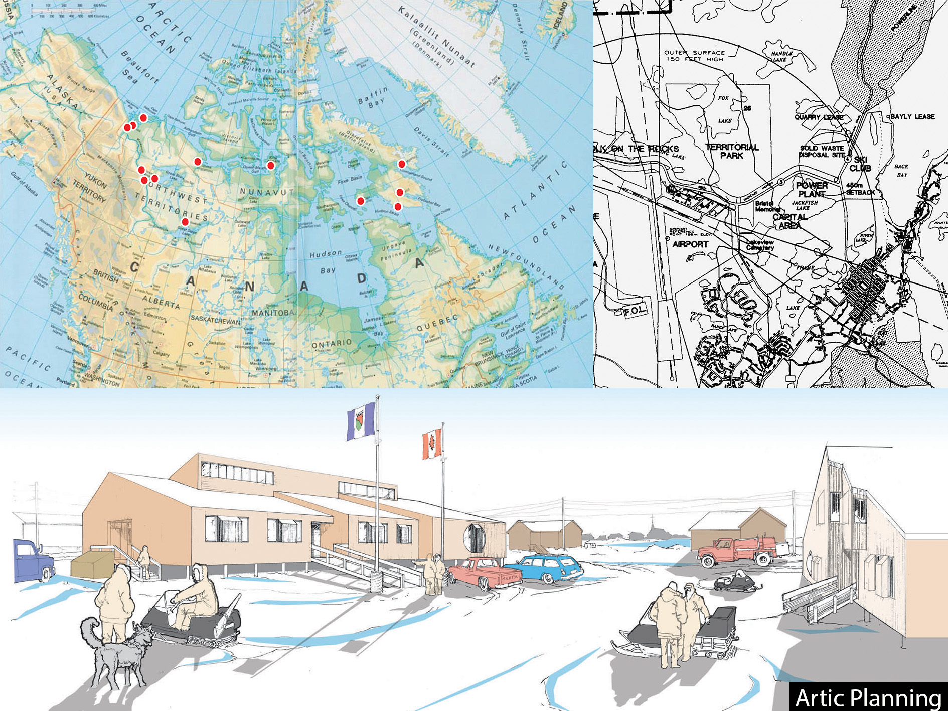 Arctic Planning Maps and Rendering